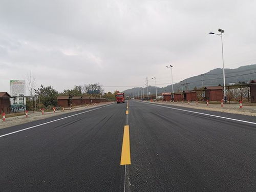 G328龙亭口段路面中修工程顺利完工，道路焕新颜